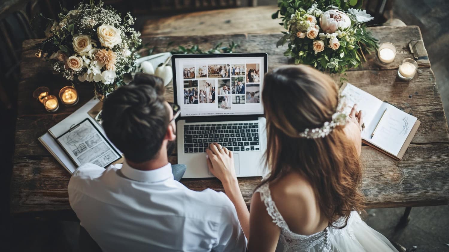 Wirtualny album weselny: Jak gromadzić wspomnienia z gości w erze cyfrowej