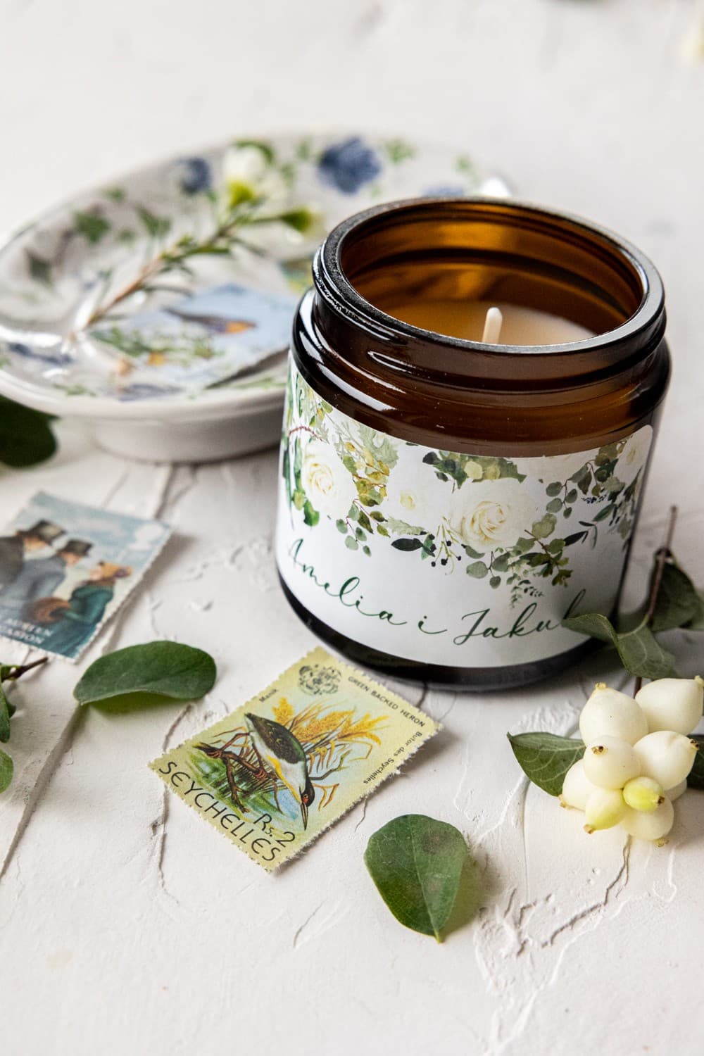 Świeczka Sojowa Korani nr 12 – Eukaliptus i Podziękowanie dla Gości