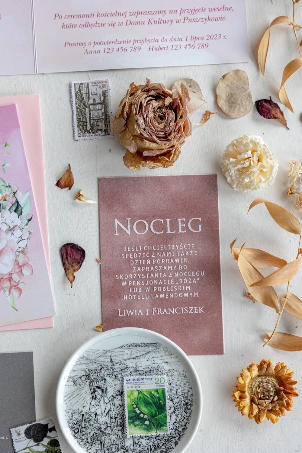 Szafirowe Welurowe Bileciki, Zawieszki na Alkohol | Podziękowania dla Gości Glamour | Szafirowe nr 16