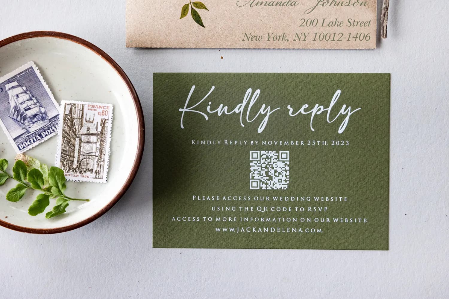 Zaproszenie na Wesele Róże na Pleksi PR3 – Styl Glamour w Etui Eko - 5