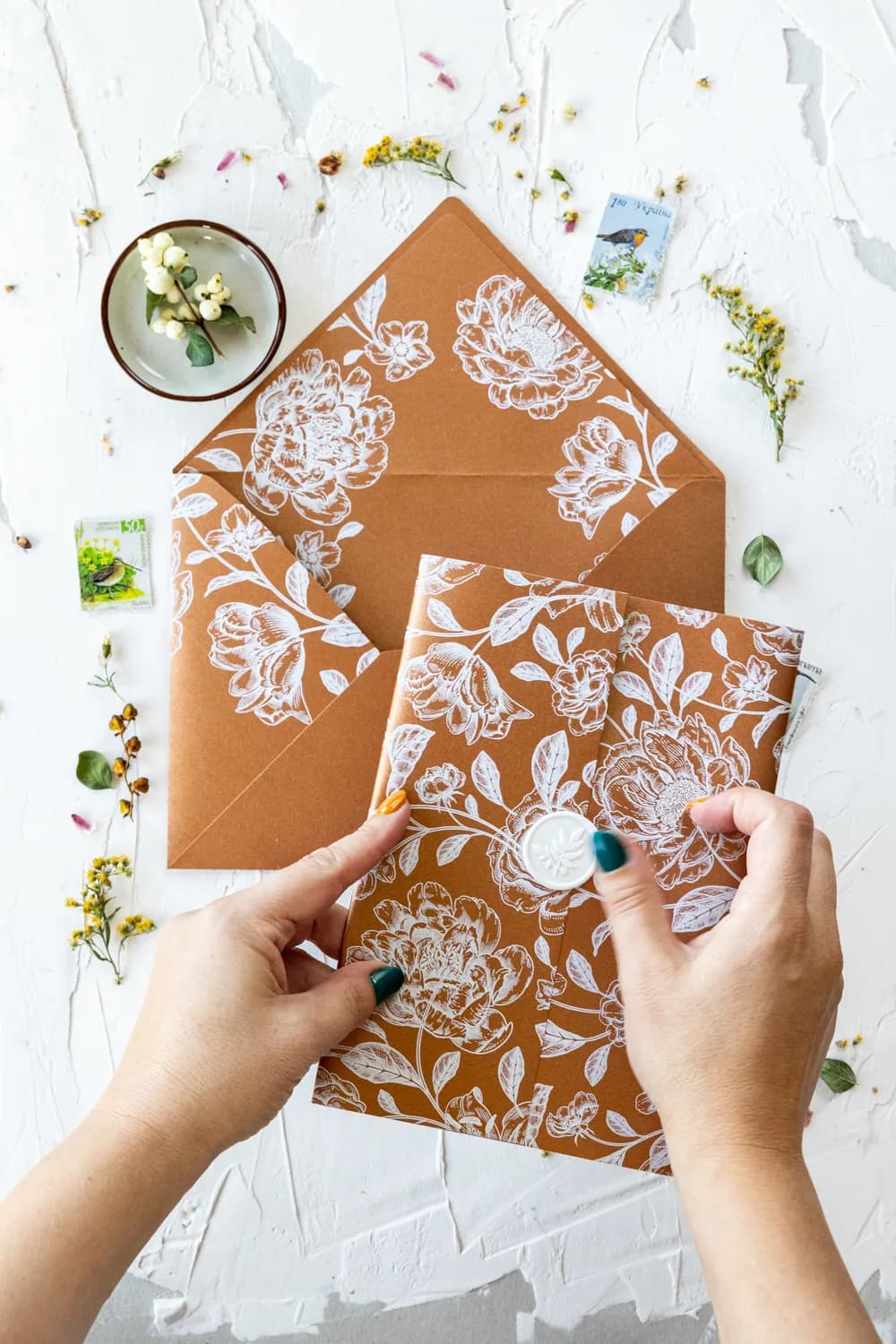 Zaproszenia Weselne na Szkle Vellum PR25 – Styl Glamour z Pieczęcią - 3