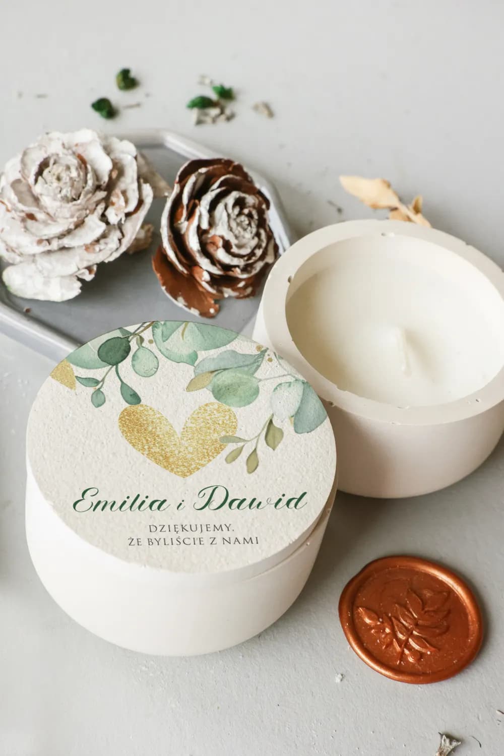 Świeczka Sojowa Cejla nr 5 – Eukaliptus i Podziękowanie dla Gości