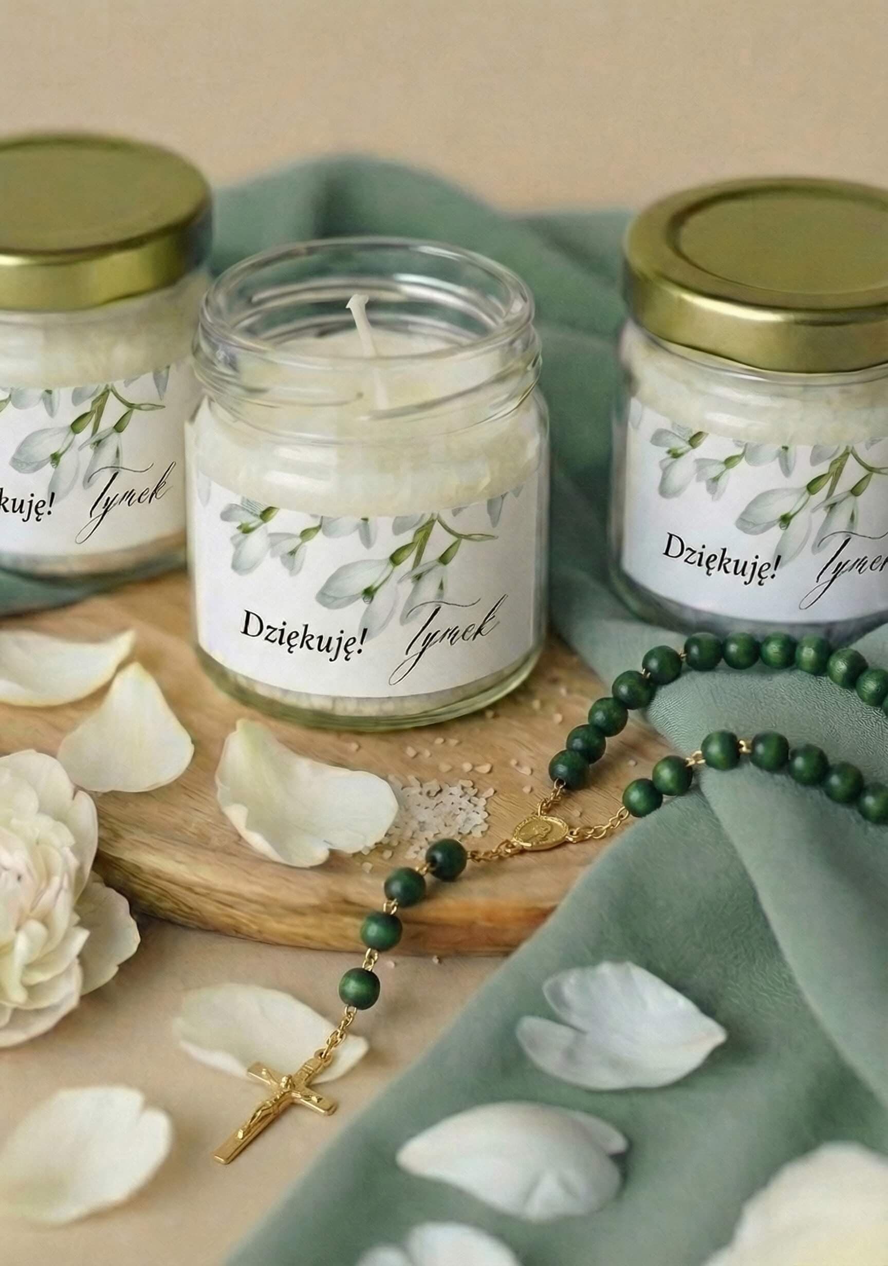 Świeczka Sojowa Matylda nr 3 – Botaniczna i Podziękowanie dla Gości