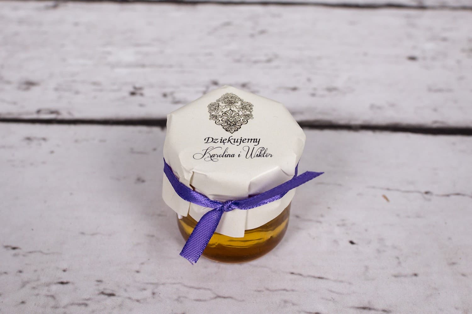 Miodki Ślubne Moreno nr 4 – Słodkie Podziękowanie z Personalizacją Glamour