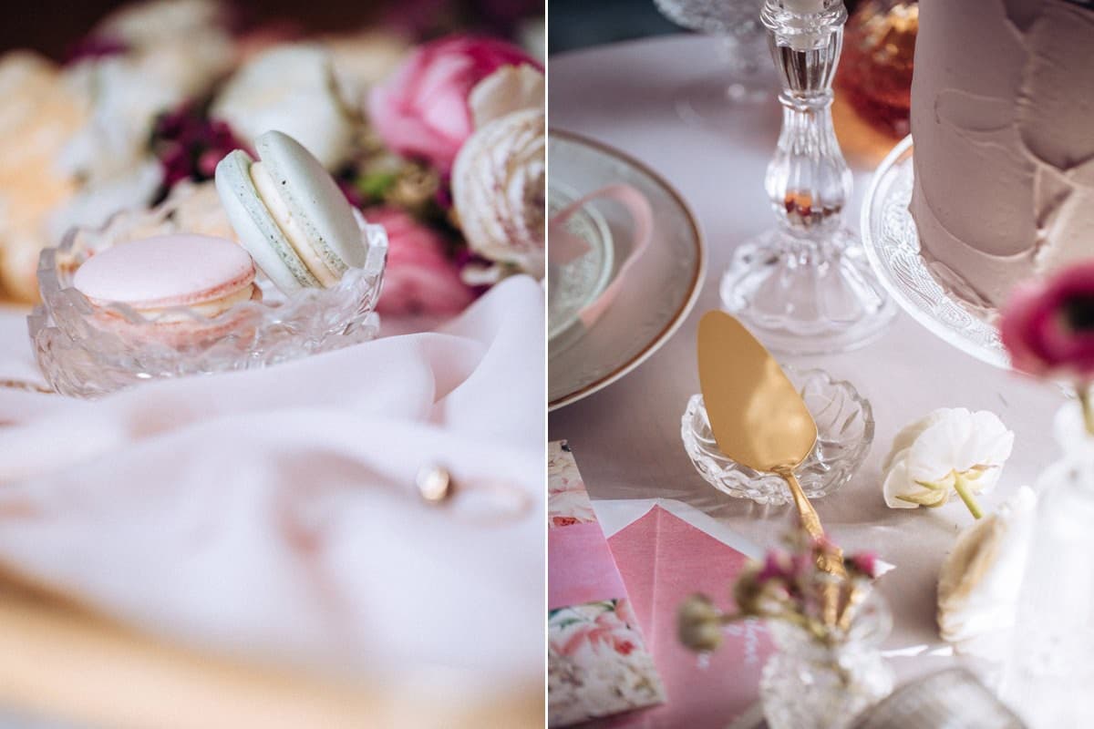 Eleganckie Menu Weselne z Piwoniami i Różami | Personalizowana Karta Dań na Stół Ślubny | Rozalia Nr 4 - 3