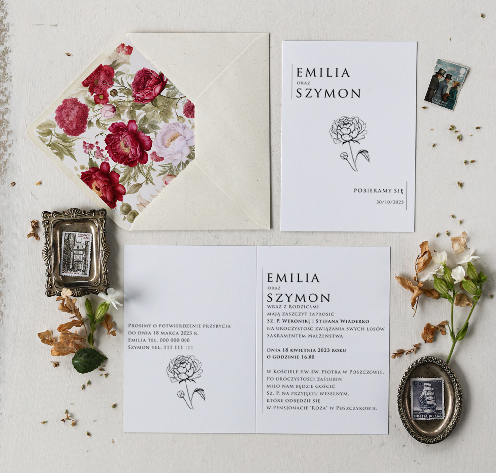 Kiedy zacząć rozdawać zaproszenia na ślub?